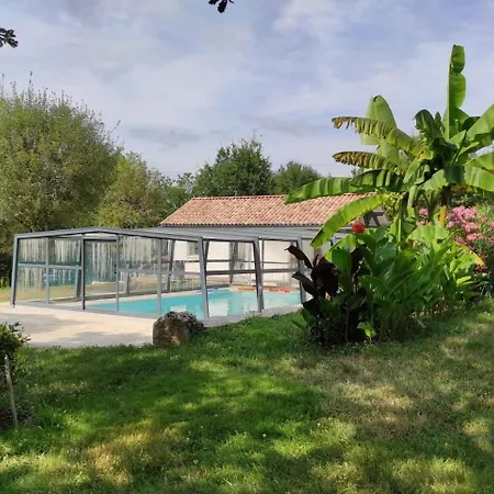 Feriehus Naturiste Dacaniro Avec Piscine Chauffee Pres De Cahors